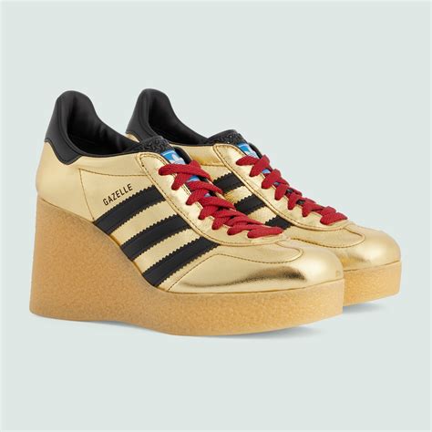 gold adidas gucci|Adidas x Gucci official website.